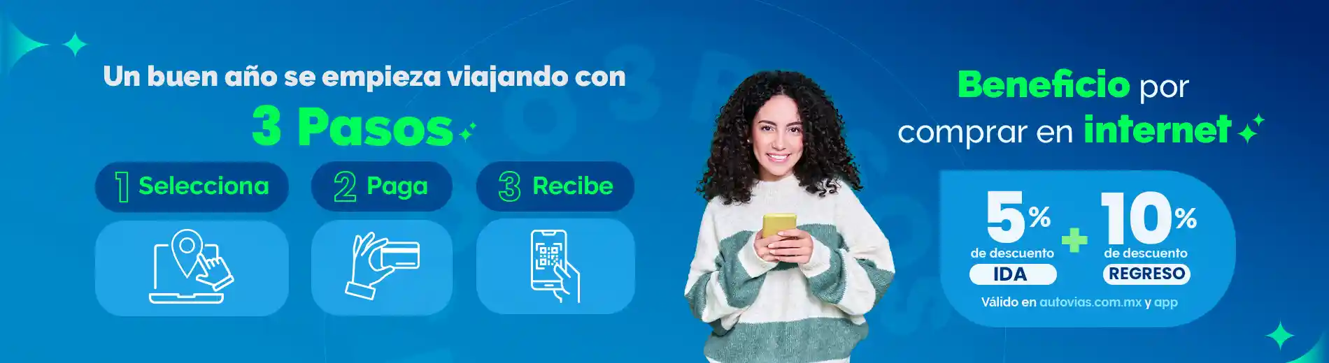 Viaja en 3 pasos con Autovias