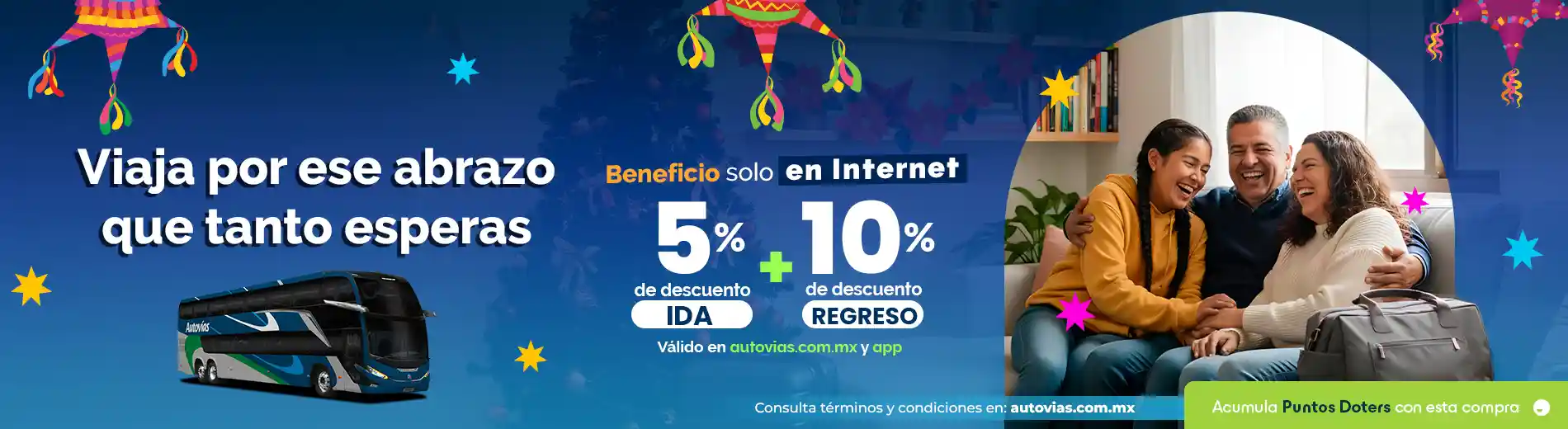 Compra tus boletos y viaja a diferentes destinos con Autovias