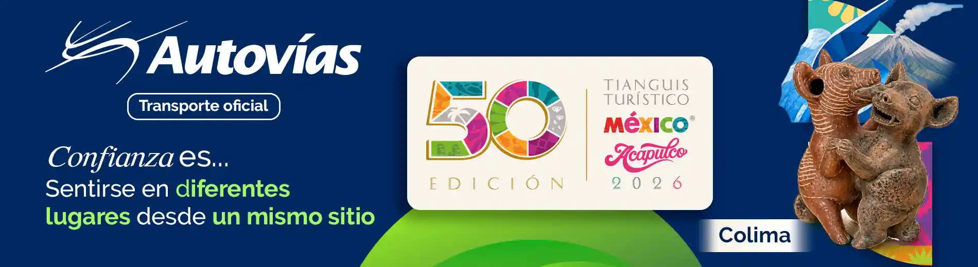 Tianguis Turistico Acapulco 2026 con Autovías