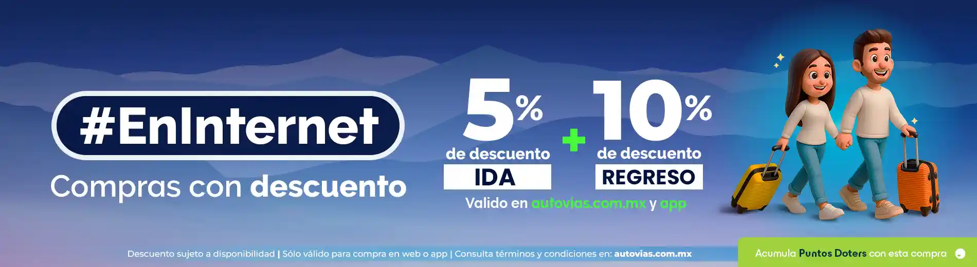 Compra en Internet 5+10 Autovias