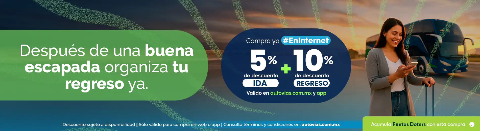 Organiza tu regreso con Autovias