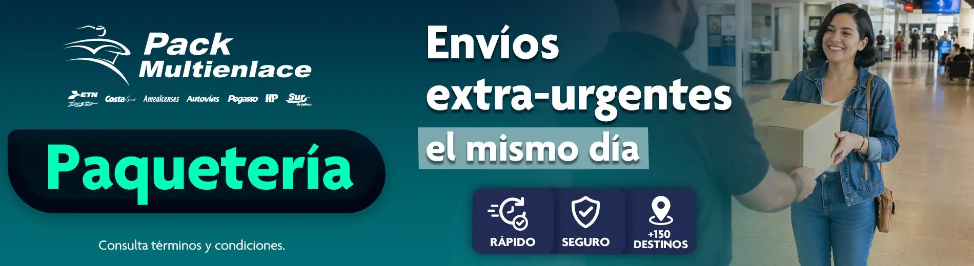 Envios extraurgentes con Autovías y Pack Multienlace