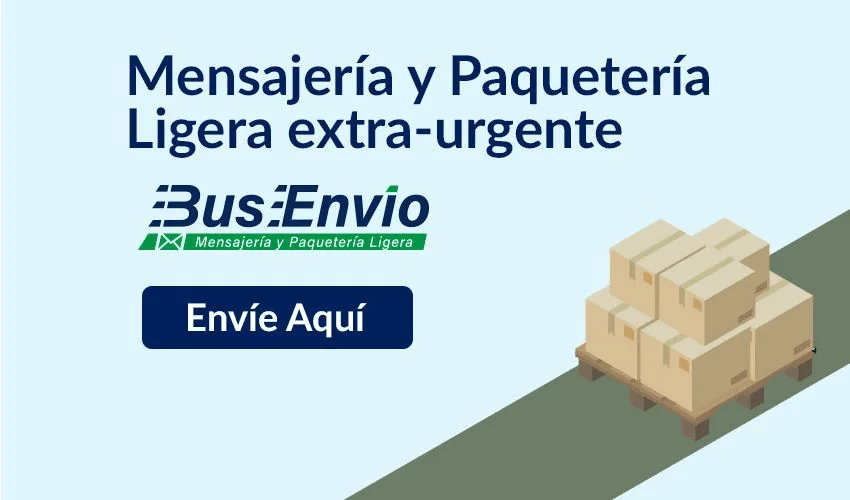 Mensajería y paquetería BusEnvío