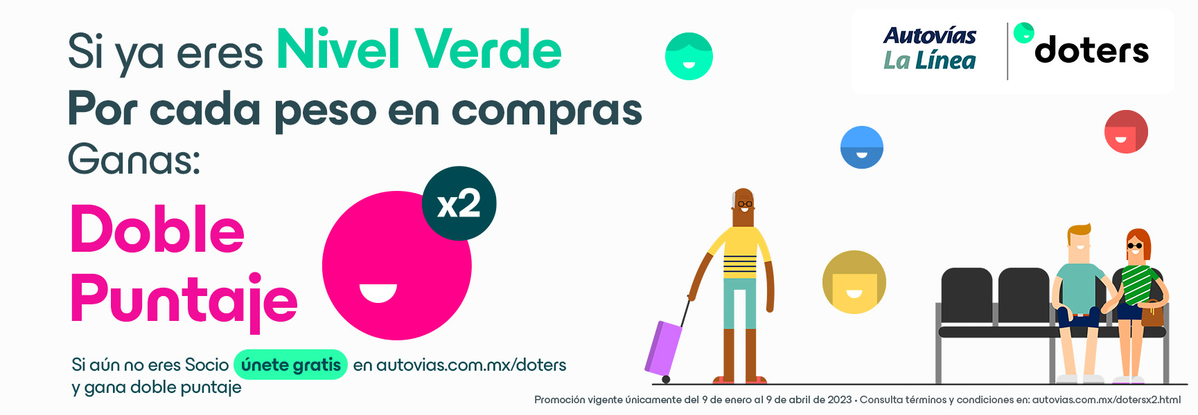 Gana 2000 Puntos Doters