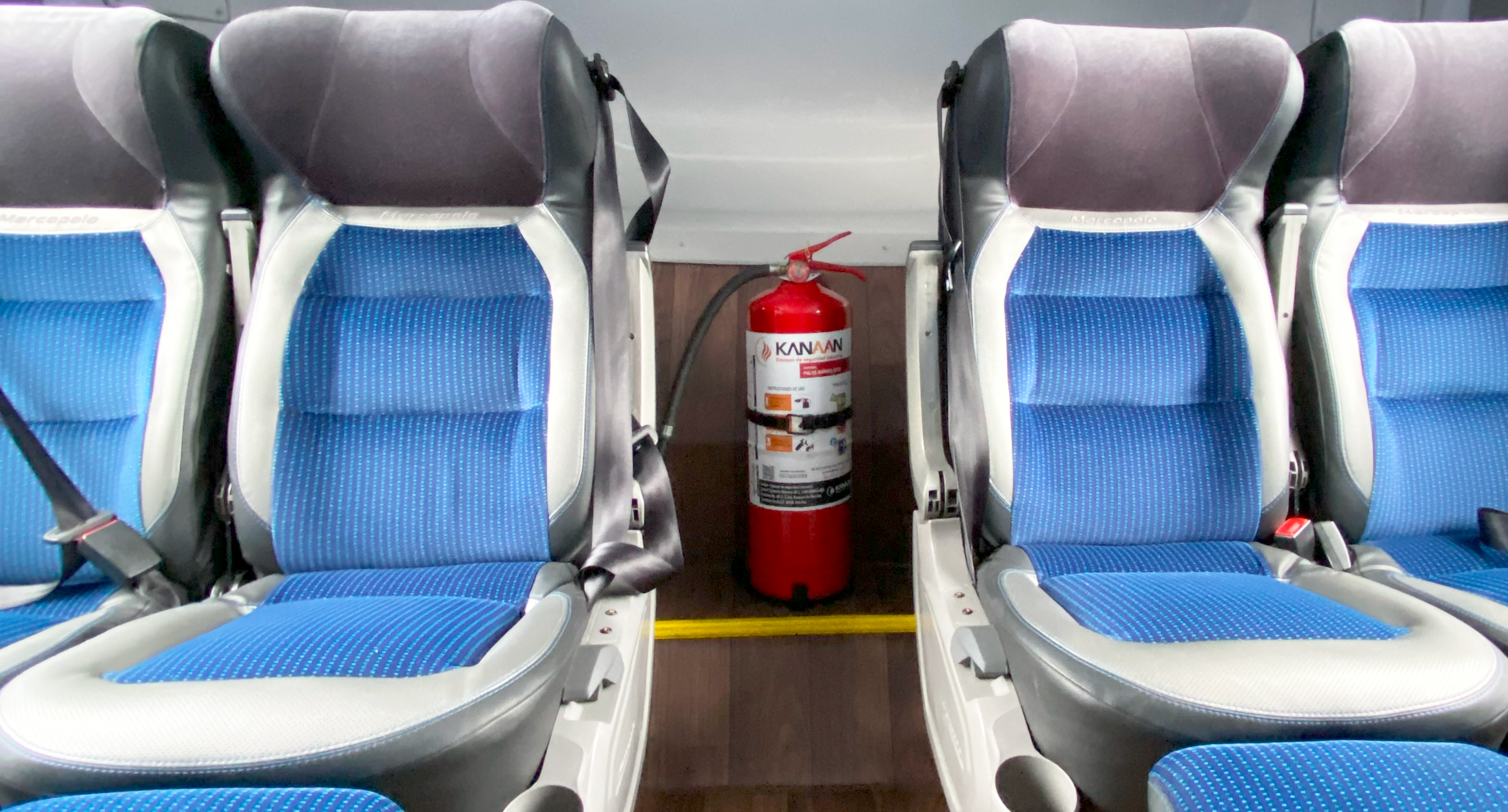 Asiento confortable de autobús Autovías La Línea para renta